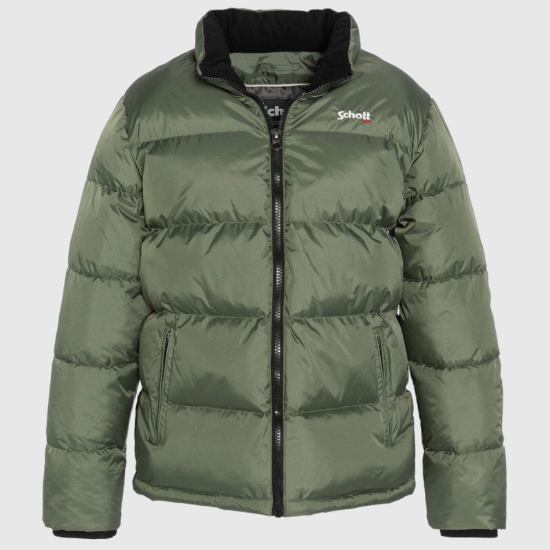 IDAHO-SAGE KHAKI Schott NYC® Puffer Jacket